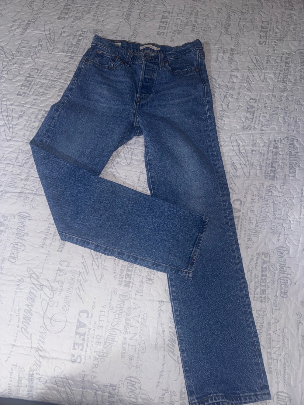 Levi's Classic Blue Denim Jeans